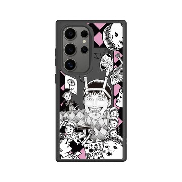 Galaxy S24 Ultra SolidSuit 黑 - 伊藤潤二驚選集 Junji Ito - 雙一的快樂