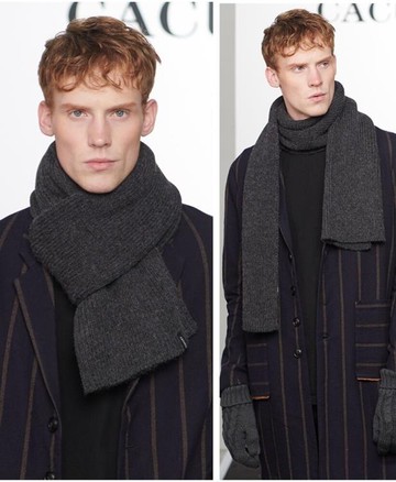 圍脖男  圍巾男針織潮圍脖女士韓版百搭男士圍巾保暖加厚學生情侶圍巾   瑪麗蘇