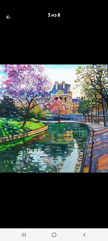 春季 2 畫作｜原創藝術｜油畫｜油畫畫布 30x30 公分