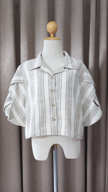 Loom & Leaf - 手捻棉手工編織襯衫