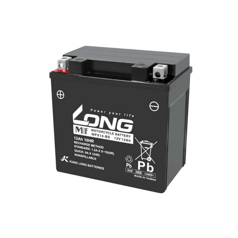 ロングバッテリー 4711946673277 LONG バッテリー 12V／12Ah 液注入済 互換 YTX14-BS 相当 バッテリー 通販  LINEポイント最大0.5%GET | LINEショッピング