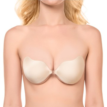 【OUTLET】NuBra Seamless Demi 無痕新深U｜低胸 V 領穿搭首選