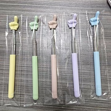 🔥臺灣出貨🔥可伸縮教鞭指讀棒兒童閱讀看書手指棒幼兒園早教指字認讀家用教鞭