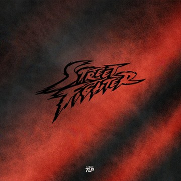 TLP鏤空車貼 街頭霸王街霸標志logoStreet Fighter(SF)游戲貼紙