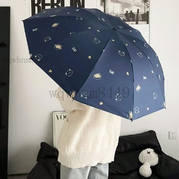 雨傘十骨加固手動加大抗風抗暴雨黑膠防曬晴雨兩用學生傘 折疊傘 陽傘 大雨傘 防曬雨傘 手動折疊傘 晴雨傘 防風大雨傘