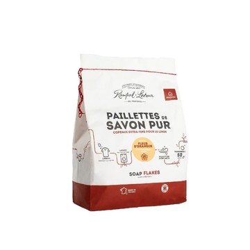 【南法香頌】歐巴拉朵 馬賽皂洗衣皂絲-橙花750g(適嬰兒及過敏膚質)