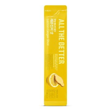 ALL THE BETTER Energy Booster Shot #Lemon Ginger 1 Sticks