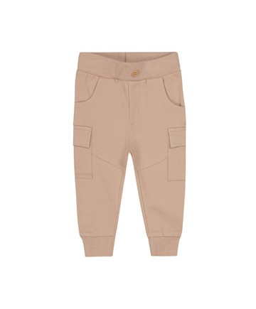 素面棕色工裝長褲80cm