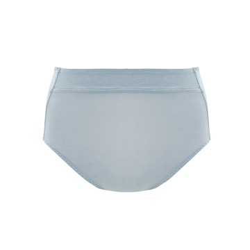 【曼黛瑪璉】無鋼圈 石墨烯高腰三角內褲 M-XXL-黑鍛藍/雅緻灰/瑰麗紫