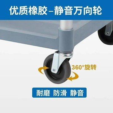 熱銷餐車小推車移動飯店商用餐廳碗送餐收餐酒水不銹鋼三層酒店手推車