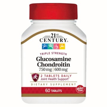 Glucosamine Chondriotin 60 Tabs by 21st Century