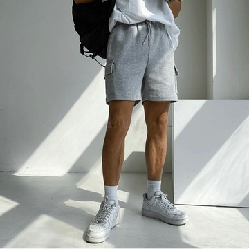 韓國棉質挺版口袋短褲｜4色