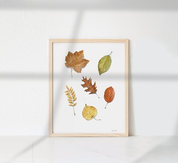 北歐風居家海報-水彩畫-復制畫-臥室裝飾畫-植物-畫框-民宿-居家