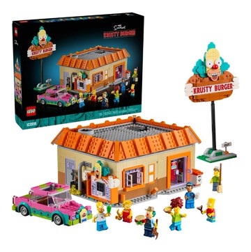 【LEGO 樂高】磚星球〡 10352 ICONS™ 辛普森家庭：庫斯提漢堡 The Simpsons™: Krusty Burger