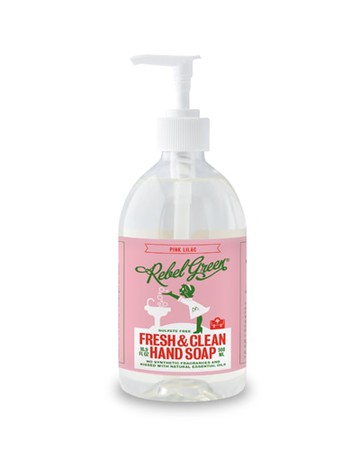 Rebel Green Hand Soap Pink Lilac 16.9 fl oz