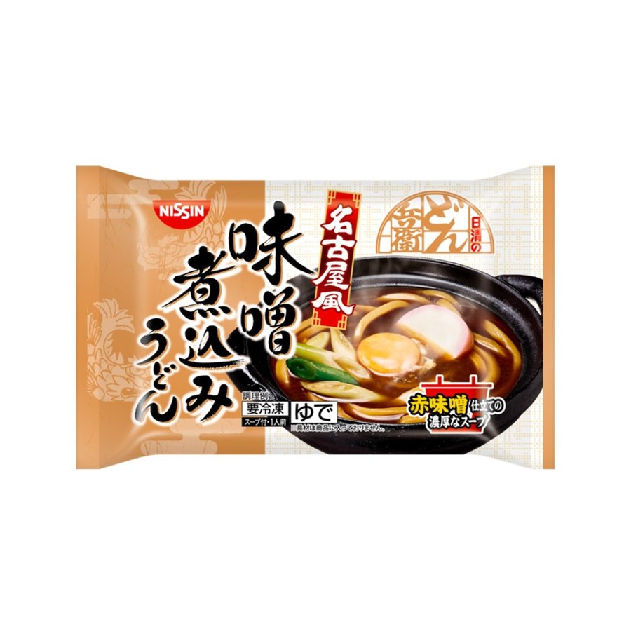 日清食品　どん兵衛　冷凍　名古屋風味噌煮込みうどん　235g　LINEショッピング