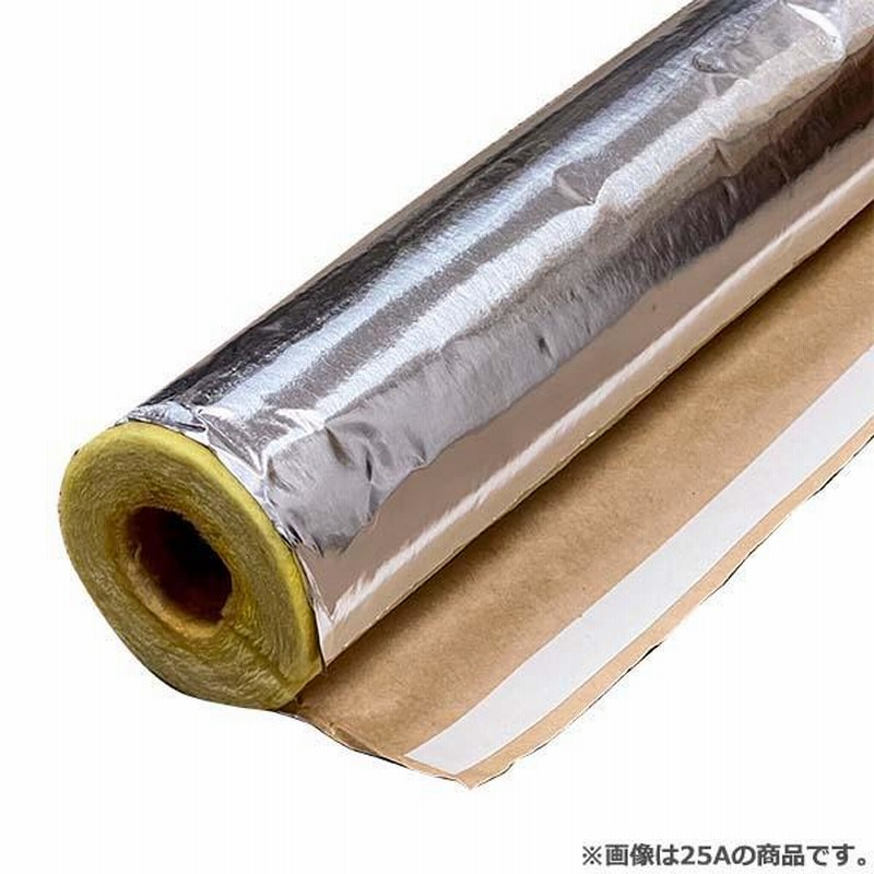 お金を節約 グラスウール ロール ALGC貼 24K×25mm厚×910mm幅×22M マグロール