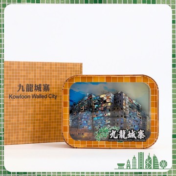 香港景點小夜燈 - 九龍城寨 辦公室小物 香港手信 小夜燈 氣氛燈