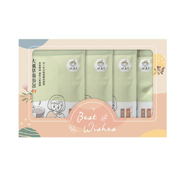 【好漢草】大風草湯浴擦澡包4袋入禮盒 (4袋28包+禮盒裝)