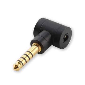 【促銷】4.4公轉3.5母座 轉接頭【川木】無損轉換【M259】鍍金端子 3.5mm 4.4mm 平衡轉接頭
