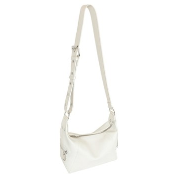 MDMS 龐克風斜背包  單一尺寸  白色