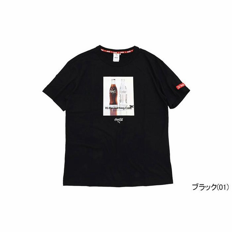 プーマ Tシャツ 半袖 PUMA メンズ コカコーラ リラックス コラボ
