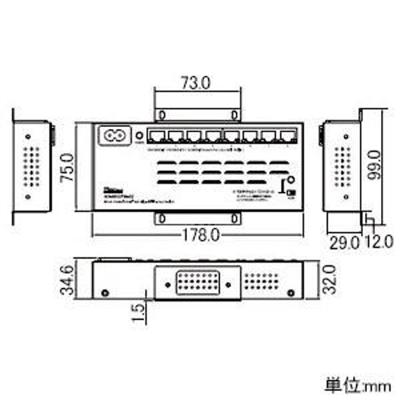 82％以上節約 電材堂店Abaniact 情報盤 ディープタイプ 深型 4K 8K対応 収納タイプ 1ギガHUB8ポート搭載 ブースタなし AD -888F-00