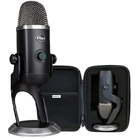 Logitech for Creators Blue Yeti X Professional USB Condenser Microphone for PC, Mac, Gaming, Recording, Streaming, Podcasting, Pro Computer Mic, Black