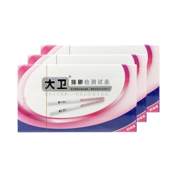 伊康納斯(大衛)排卵檢測試紙 3盒(30入) 原廠版