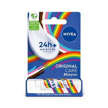 妮維雅水漾護唇膏4.8g-彩虹限定版(包裝隨機出貨)