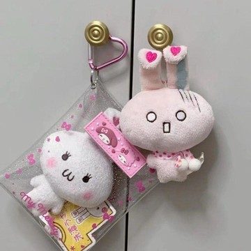 ✨臺灣出貨✨爆火日系小衆超萌中古兔玩偶可愛洗衣兔毛絨公仔掛件送女生禮物