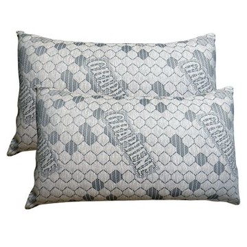 【Galatea葛拉蒂】台製石墨烯遠紅外線透氣抗菌獨立筒枕 2入(枕頭/獨立筒/透氣枕)