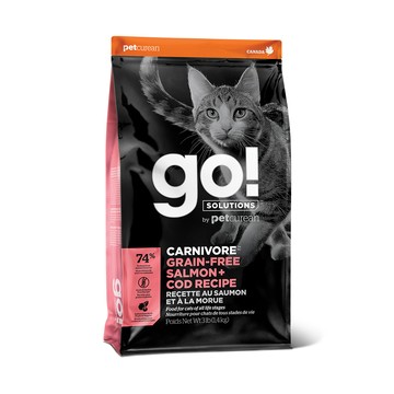 GO! 海洋鮭鱈 3磅 貓咪高肉量系列 (貓飼料 護膚 亮毛 皮毛保健)