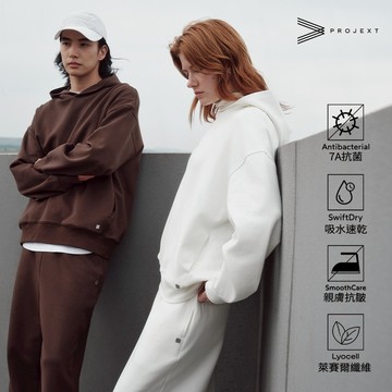 PROJEXT 7A抗菌柔雲空氣連帽T CloudTouch Hoodie
