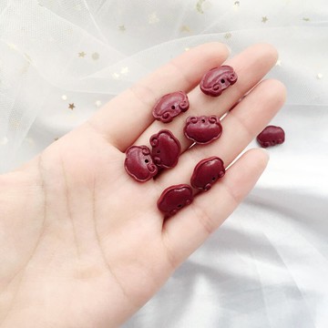 天然原礦朱砂如意鎖配件 紫金砂平安鎖diy配件配飾小提溜掛飾掛件