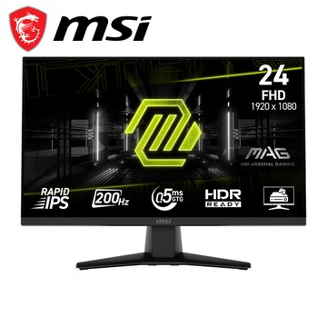 【MSI 微星】MAG  242F 電競顯示器 (23.8吋Rapid VA/ 200Hz/0.5ms/ HDR Ready)