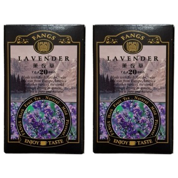 FANGS 方氏 薰衣草茶包 法國原產  1.5g  20包  2盒