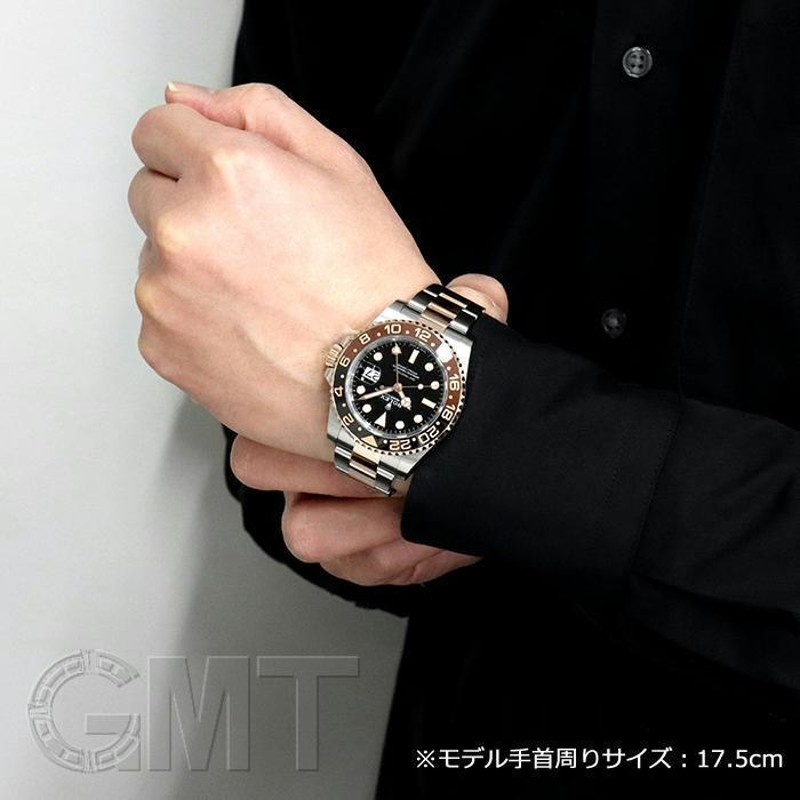 ロレックス GMTマスターII 126711CHNR ブラック/ブラウン ROLEX 中古 ...