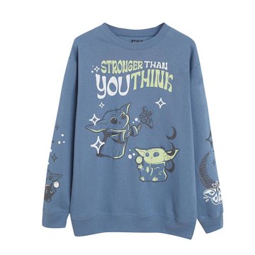 外貿字母卡通動漫減齡套頭衛衣女士寬松顯瘦加絨春秋季上衣潮可愛