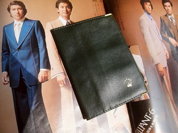 【老時光 OLD-TIME】早期二手勞力士護照套卡夾