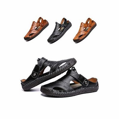 Ziitop サンダル メンズ スリッパ 軽量 滑り止め スポーツサンダル オフィス アウトドアサンダル イエローブラウン 27 5 Cm 通販 Lineポイント最大get Lineショッピング