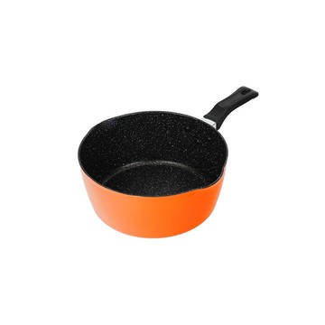 100mm 超深大容量不沾平底鍋 24cm