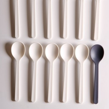 Fabufabu 4件裝純色簡約匙子