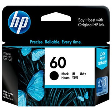 【史代新文具】惠普HP CC640WA NO.60 黑色 原廠墨水匣