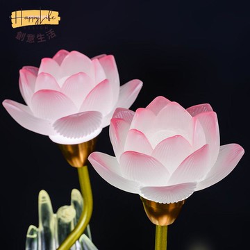 琉璃佛手LED蓮花燈長明燈佛前新款觀音神臺燈家用仙堂供奉燈插電 c7041