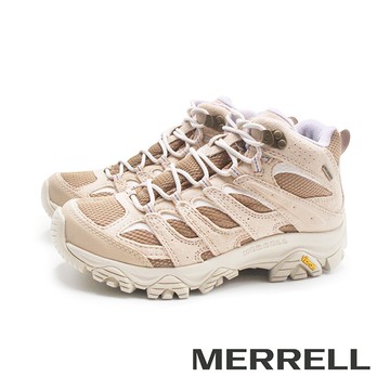 MERRELL(女)MOAB 3 MID WP防水膜中筒登山戶外健行鞋 女鞋-榛果棕色