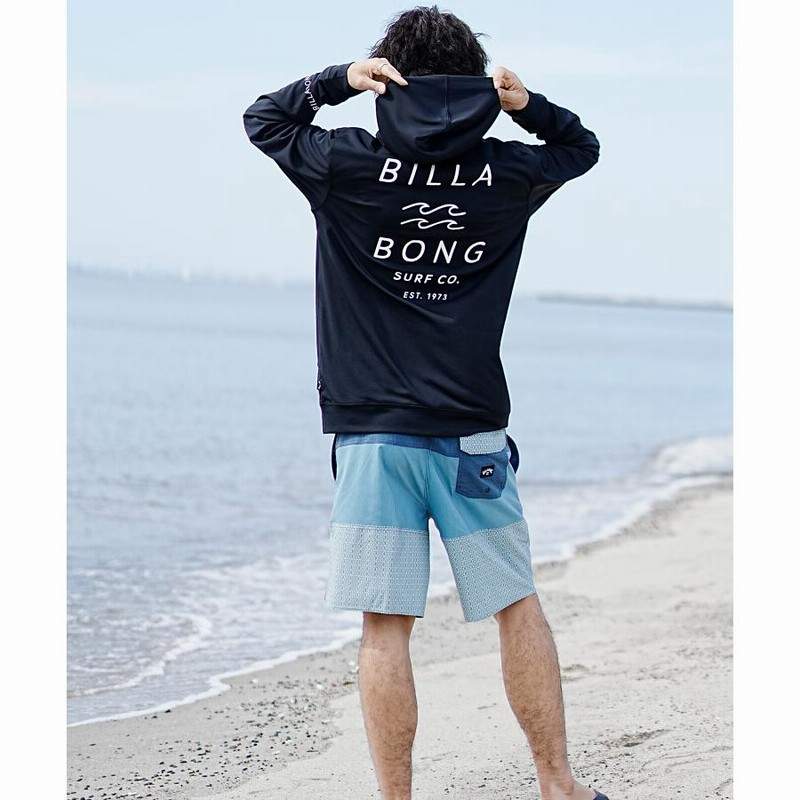 BILLABONG ビラボン メンズ 長袖 ラッシュガード ジップアップ