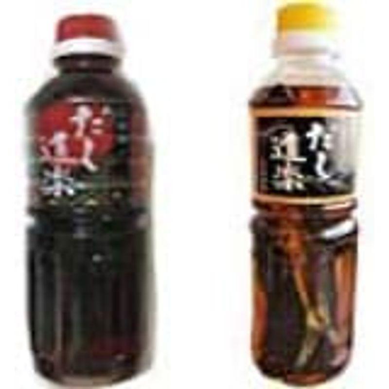 宗田節入り 焼きあご入り だし道楽 500ml 2本セット