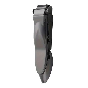 不鏽鋼 指甲剪套組 B款蟬形 大號 電鍍合金  槍灰  1組