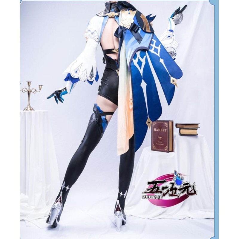 Uwowo 原神 ナヒーダ メイド服 コスプレ 衣装 ウィッグ・武器追加可-